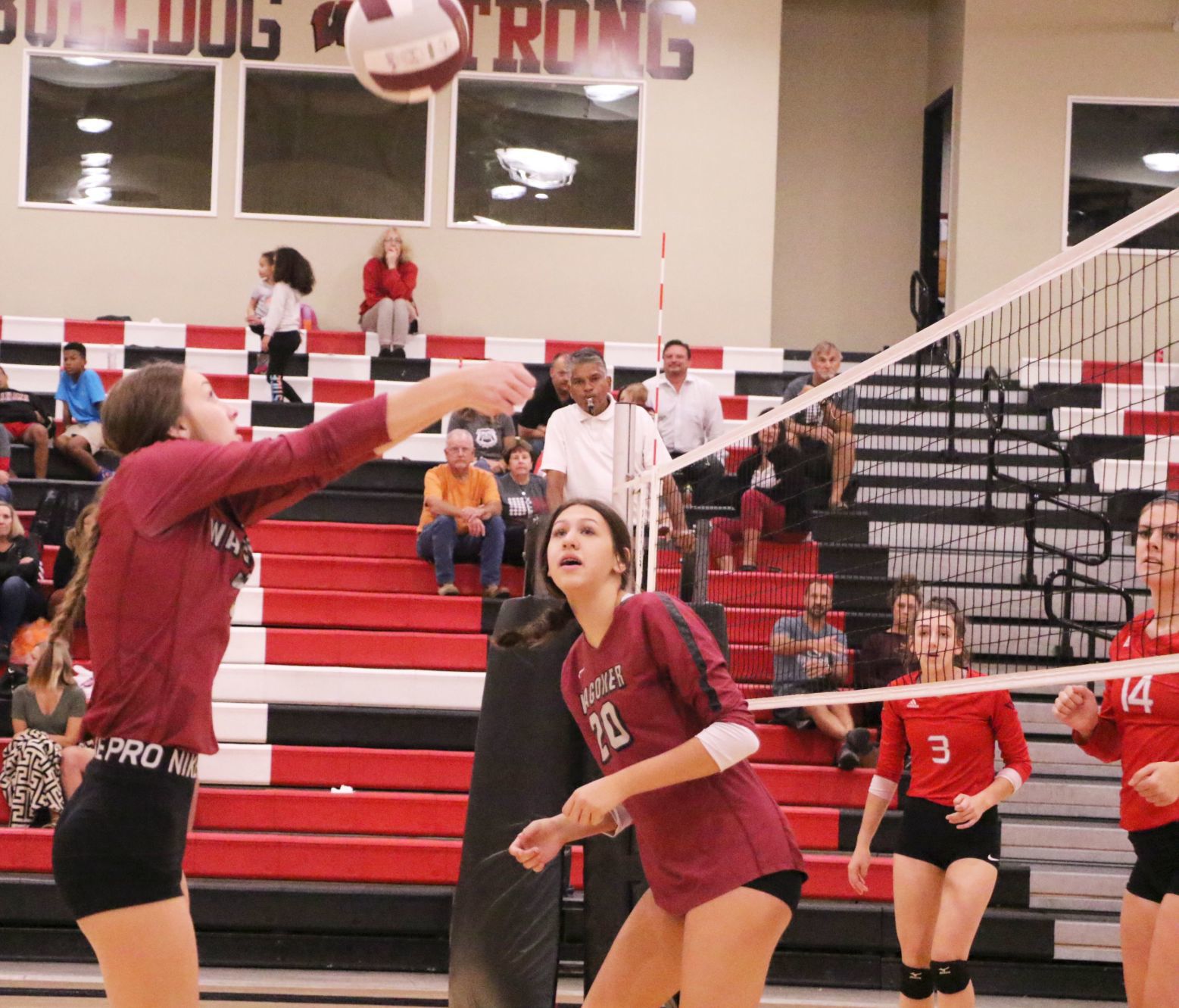 Wagoner Volleyball with Collinsville